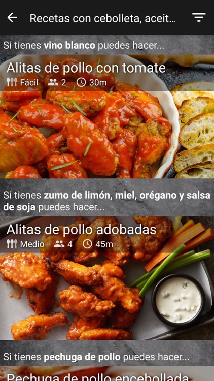 Cocina con lo que tienes