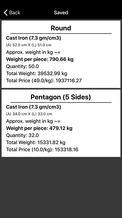 Metallo Calculator screenshot-6