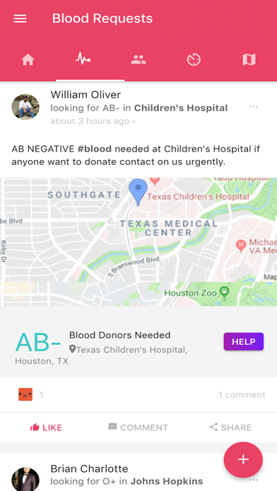 Save Life Connect iPhone screenshot 2 - Social Networking app