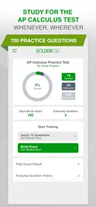 AP Calculus Practice Test Prep screenshot #1 for iPhone