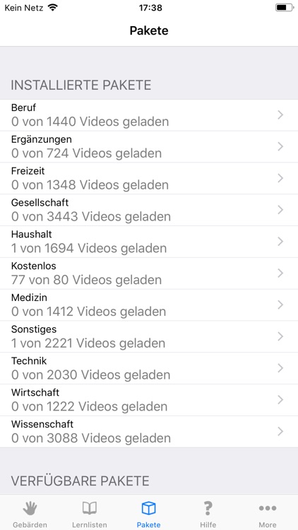Gebärdensprache Wörterbuch Ges screenshot-7