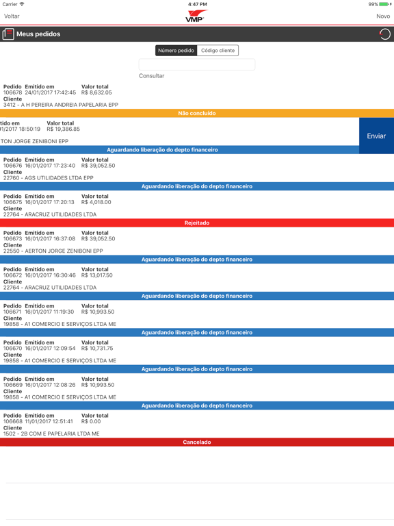 Screenshot #5 pour VMP Papeis - Força de vendas