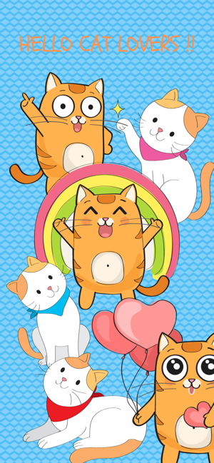 Ginger Cat Fun Emoji Stickers(圖1)-速報App