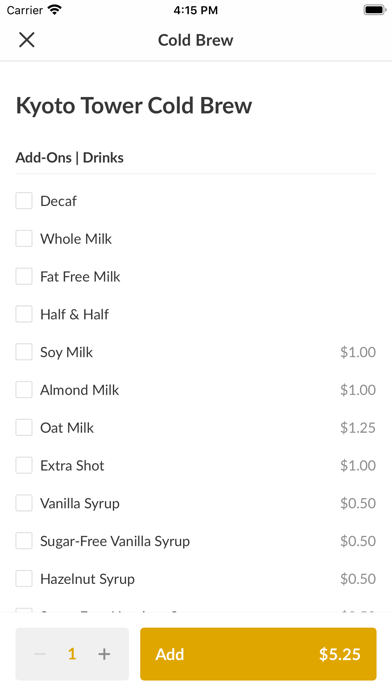 Local Fixture Coffee & Tea Screenshot