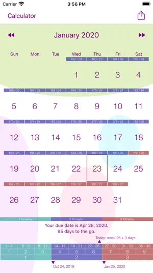 My Pregnancy Calendar screenshot 1