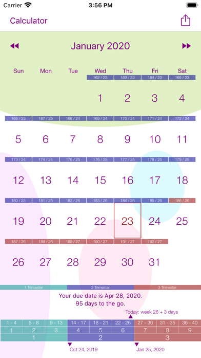 My Pregnancy Calendar Screenshot