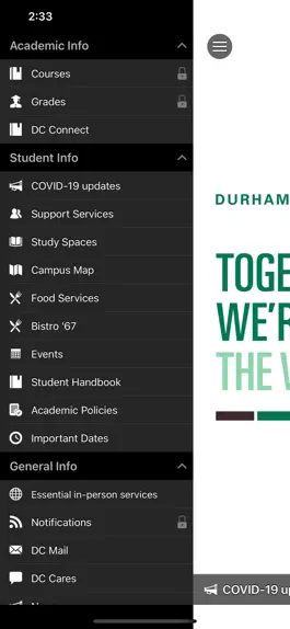 Game screenshot Durham College Mobile hack