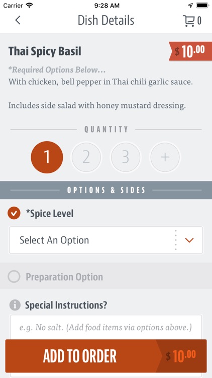 Thai Fusion Bistro screenshot-3