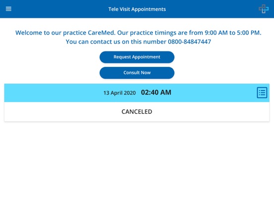 Screenshot #4 pour Practice EHR TeleVisit
