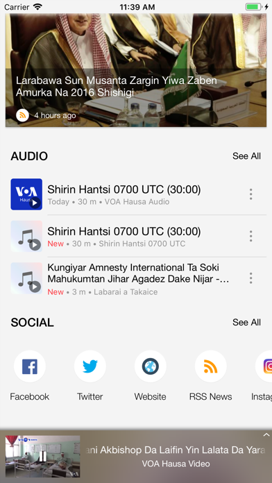 VOA Hausa screenshot 3