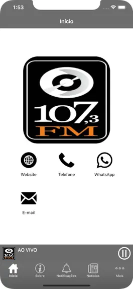 Game screenshot Rádio 107 FM mod apk