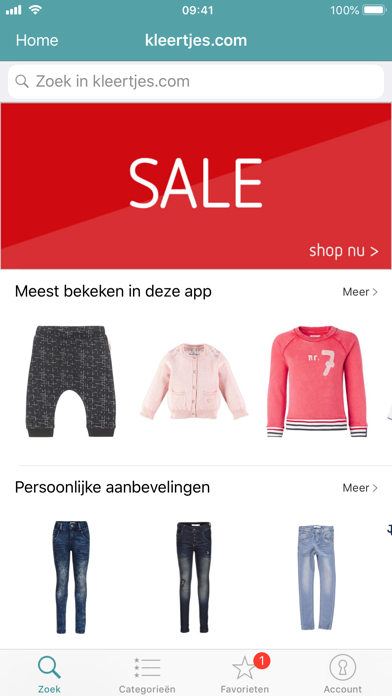 Screenshot #1 pour Kinderkleertjes