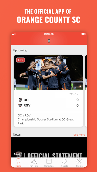 Orange County SC Screenshot