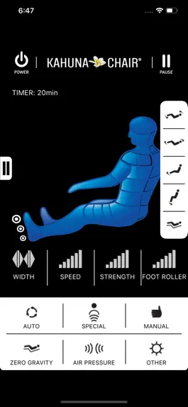 Game screenshot Kahuna Massage Chair SM-7300S apk