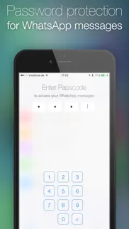 password for whatsapp messages iphone screenshot 1