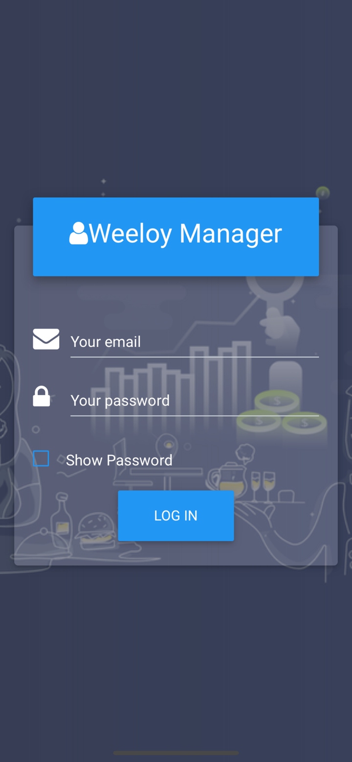 Weeloy Manager screenshot 1