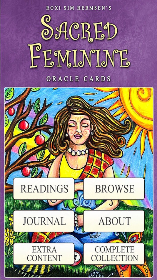 Sacred Feminine Oracle Cards - 1.7 - (iOS)
