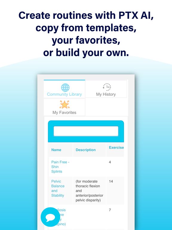 Screenshot #5 pour PTX Platform – Routine Builder