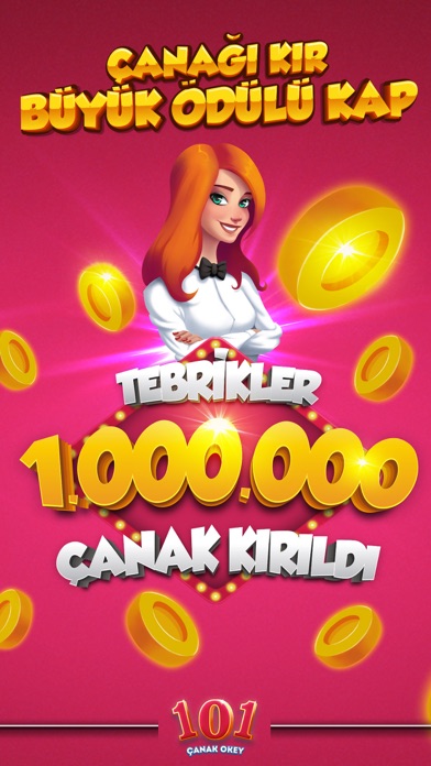 101 Çanak Okey Screenshot