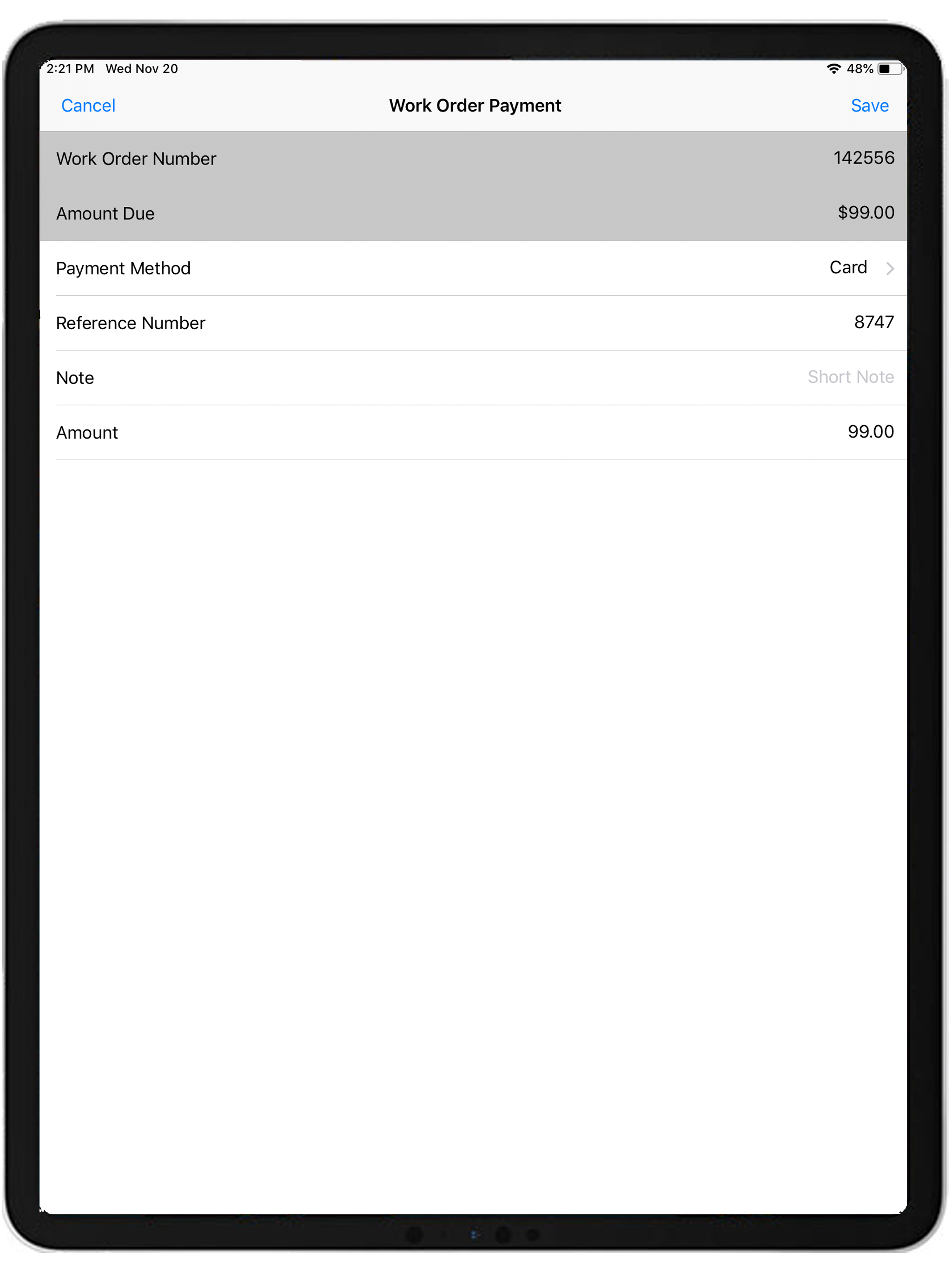 RoadFS: Field Service App
