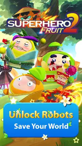 Game screenshot Superhero Fruit 2: Robot Wars mod apk