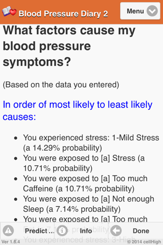 Blood Pressure Diary 2 screenshot 3