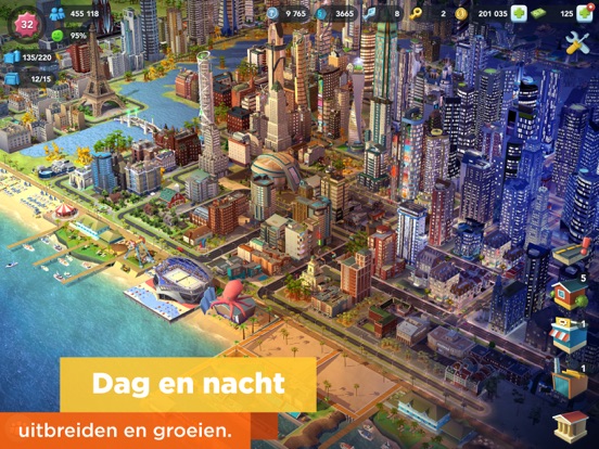 SimCity BuildIt iPad app afbeelding 4