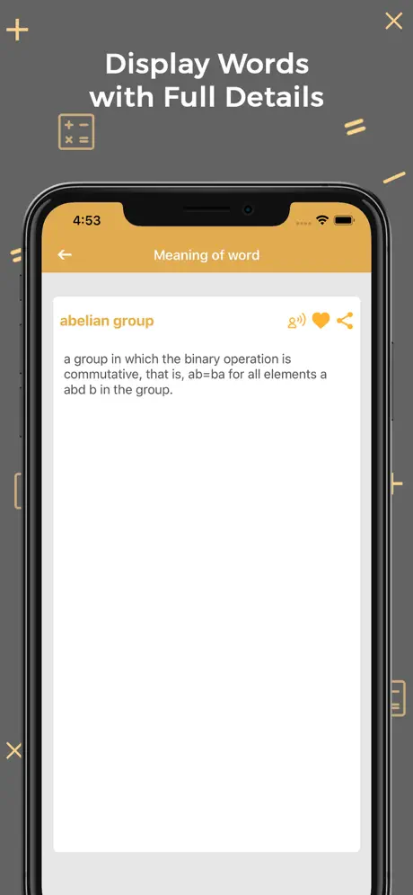 Maths Dictionary Offline