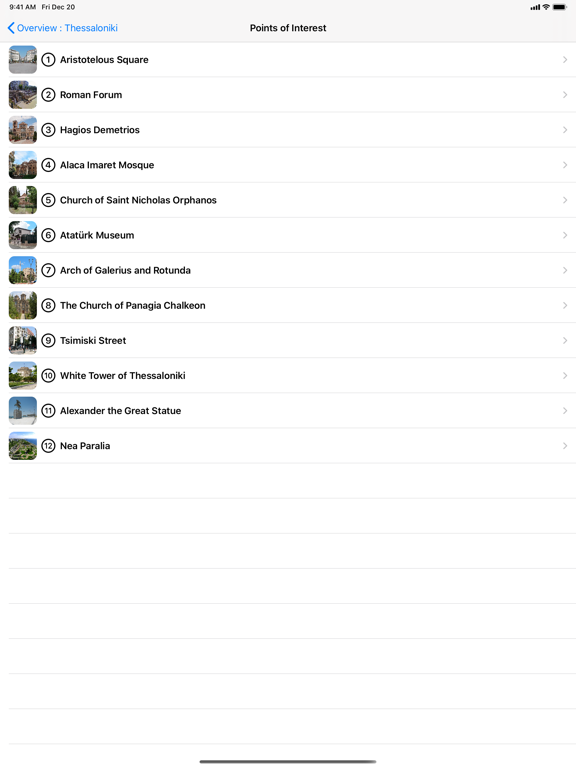 Screenshot #5 pour Overview : Thessaloniki Guide