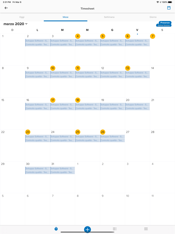 Screenshot #4 pour ZTimesheet Enterprise Edition