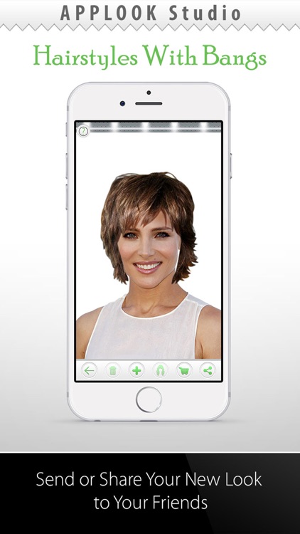 Hairstyle Try On Bangs PRO screenshot-3