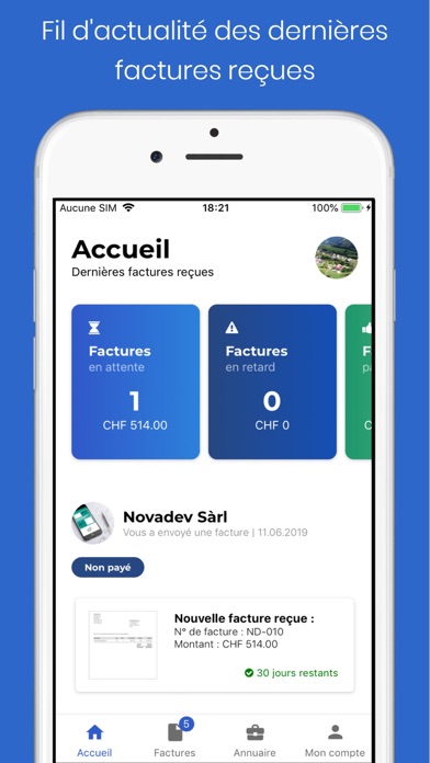Screenshot #1 pour TAKEBILL