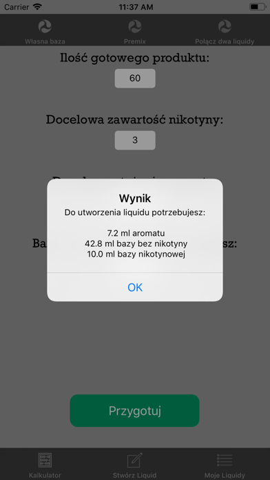 Screenshot #2 pour Aroma Calc