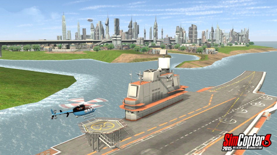 #3. Helicopter Simulator 2015 (iOS) 由: Thetis Consulting