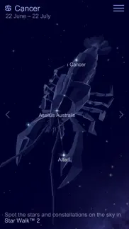 zodiac constellations guide iphone screenshot 2