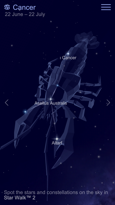 Zodiac Constellations Guide Screenshot