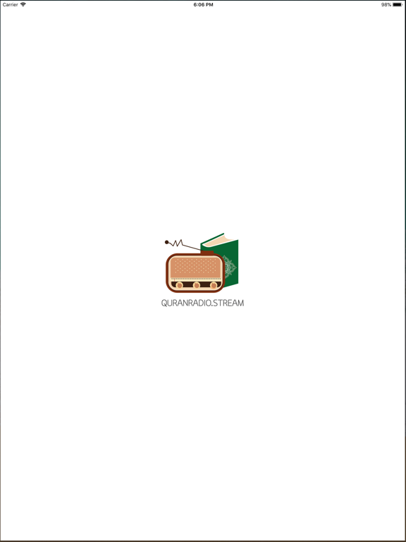 QuranRadio.Stream iPad screenshot 1 - Music app