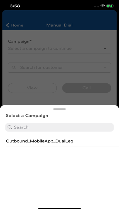 Ameyo Voice Agent Screenshot
