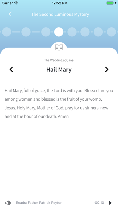 Family Rosary's Mobile Rosary iPhone screenshot 7 - Lifestyle app