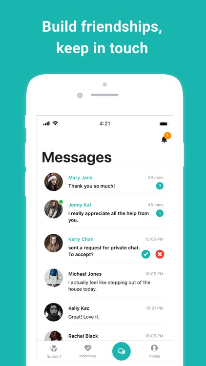 WeAreMore: Peer Support App screenshot-7