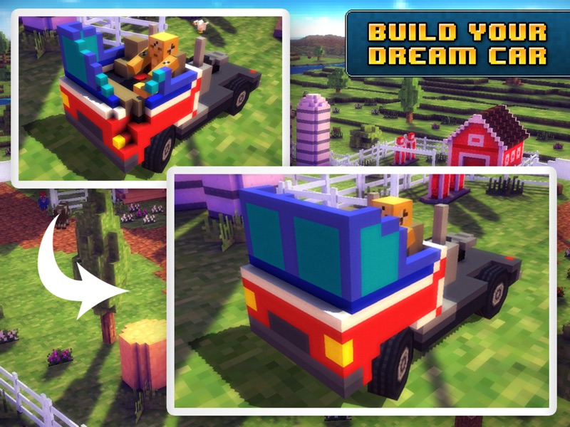 Blocky Roads Adventure screenshot 8