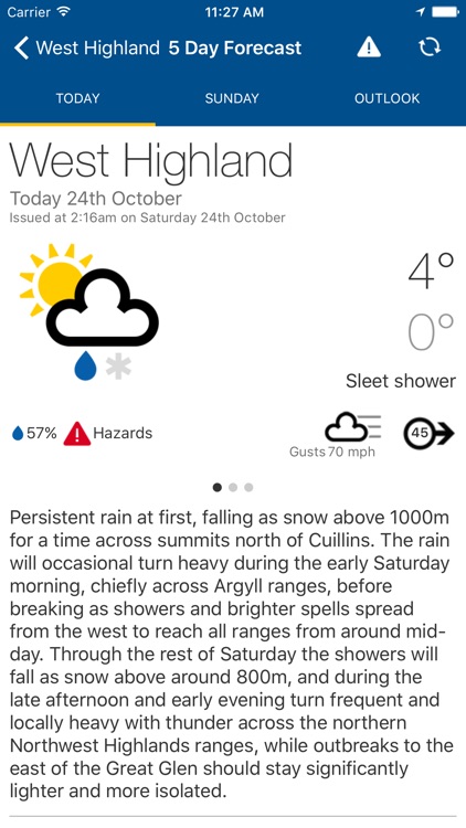 Mountain Weather UK