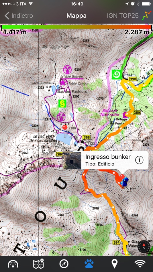 #1. EasyTrails GPS Lite (iOS) 由: Zirak s.r.l.