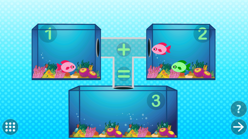 #8. Fun Learn Math Games for Kids (iOS) Podle: Greysprings Software Solutions Pvt. Ltd.