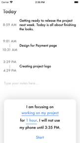 YWC: your work companion screenshot