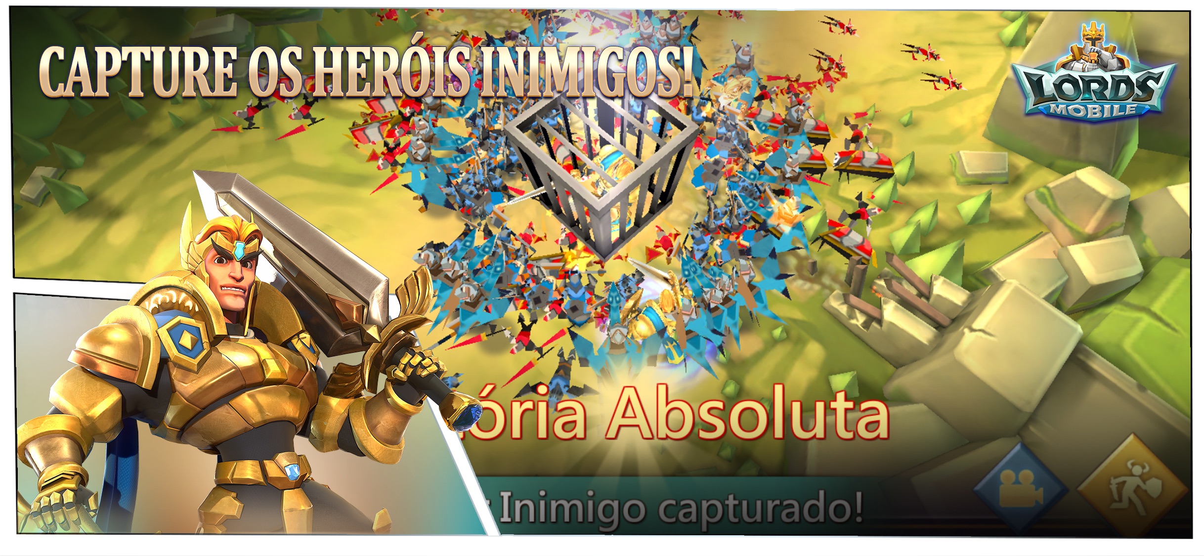 Screenshot do app Lords Mobile: War Kingdom