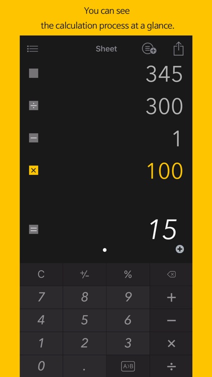 The Sheet Calculator