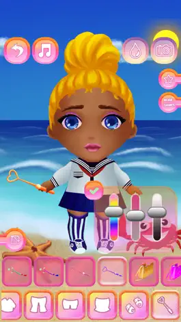 Game screenshot Cute Dolls Dress Up apk