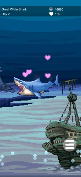 Game screenshot Shark -  Grow with a tap apk