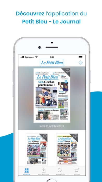 Journal Le Petit Bleu d'Agen Screenshot